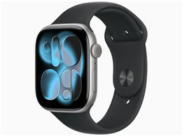 ★アップル / APPLE Apple Watch Series 11 GPSモデル 42mm MEQT4J/A [ジェットブラック・ブラックスポーツバンド S/M]【スマートウォッチ・ウェアラブル端末】【送料無料】