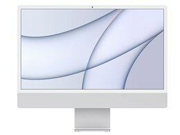 ★アップル / APPLE iMac 24インチ Retina 4.5Kディスプレイモデル MGPC3J/A [シルバー]【Mac デスクトップ】【送料無料】