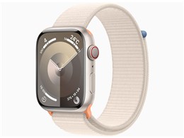 ★アップル / APPLE Apple Watch Series 9 GPS+Cellularモデル 45mm MRMA3J/A [スターライトスポーツループ]【スマートウォッチ・ウェアラブル端末】【送料無料】