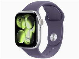 ★アップル / APPLE Apple Watch Series 11 GPSモデル 46mm MEVA4J/A [シルバー・パープルフォグスポーツバンド M/L]【スマートウォッチ・ウェアラブル端末】【送料無料】
