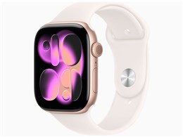★アップル / APPLE Apple Watch Series 11 GPSモデル 42mm MEU04J/A [ローズゴールド・ライトブラッシュスポーツバンド S/M]【スマートウォッチ・ウェアラブル端末】【送料無料】