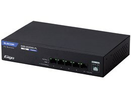 樂天商城 - ★エレコム EHB-UG2D05-PL [ブラック]【スイッチングハブ(ネットワークハブ)】【送料無料】