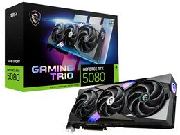 樂天商城 - ★MSI GeForce RTX 5080 16G GAMING TRIO OC [PCIExp 16GB]【グラフィックボード・ビデオカード】【送料無料】