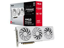 ★エイスース / ASUS PRIME-RX9070XT-O16G-WHITE [PCIExp 16GB]【グラフィックボード・ビデオカード】【送料無料】