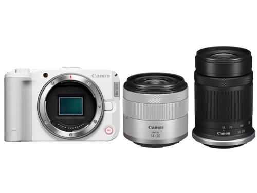 樂天商城 - ★キヤノン / CANON EOS R50 V ダブルズームキット [ホワイト]【デジタル一眼カメラ】【送料無料】