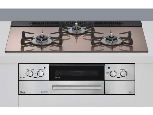 Rakuten - ★リンナイ リッセ RHS71W42J2RSTW LP [スモーキーピンク]【プロパンガス用】【ガスコンロ】【送料無料】