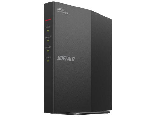 ★バッファロー AirStation Wi-Fi 6(11ax)対応Wi-Fiルーター 2401+573Mbps WSR-3000AX4L [ブラック]【無線LANルーター(Wi-Fiルーター)】【送料無料】