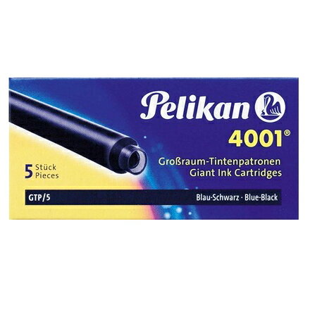 ペリカン インクカートリッジ 万年筆用 4001 GTP/5 ロングタイプ 5本入 【ゆうパケットA選択可】