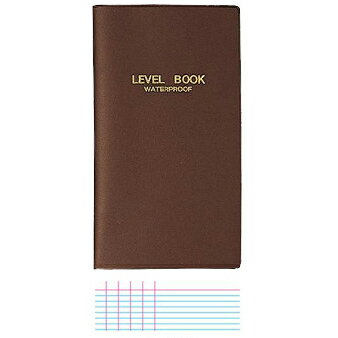 樂天商城 - コクヨ 測量野帳 (耐水タイプ) レベル LEVELBOOK 合成紙 24枚 セ-Y11【ゆうパケットA選択可】