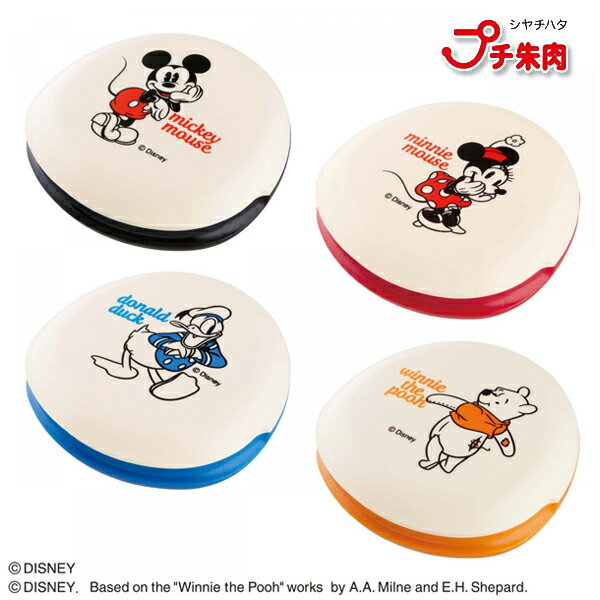 シャチハタ プチ朱肉 ディズニー(ミッキー/ミニー/ドナルド/プーさん) 20号 コンパクトタイプ (MGP-20D)【ネコポス選択可】