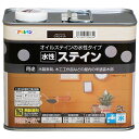 オイルステイン 水性ステイン 2L ウォルナット アサヒペン ウッドステイン ステイン ステイン塗料 塗料 木材塗料 水性塗料 工作 屋内 家具