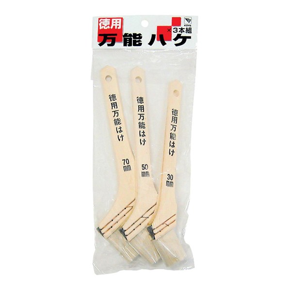 ●毛先にこだわり、作業場面や塗料の特性に適したハケを提供いたします。●キレイな仕上がり●柔らかなタッチ検索ワード：塗料 水性 油性 ニス なんでも ハケ はけ ペンキ