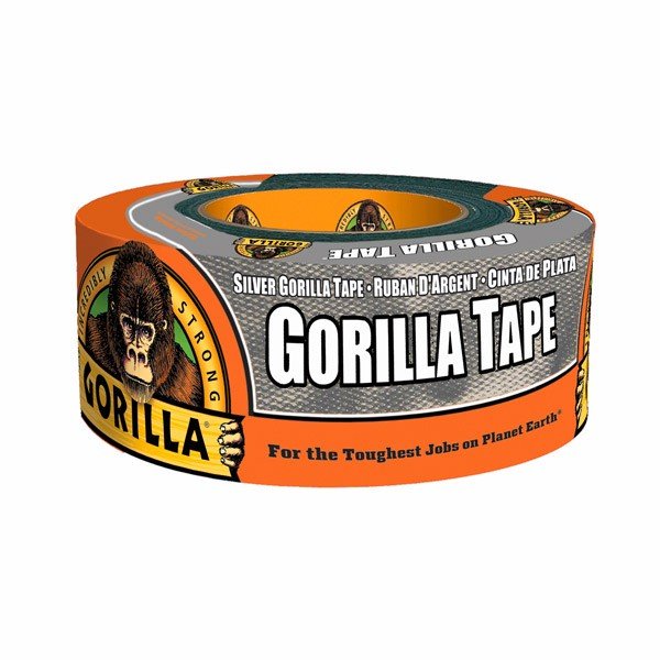 ゴリラテープ シルバー 48mm×11m×0.43mm 呉工業 ゴリラ テープ 粘着テープ 梱包テープ 強力 補修テープ..