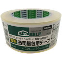 まとめ買い 50個入 厚手 透明梱包用テープ PK-3900 J6150 厚さ0.09mm×幅50mm×長さ50m ニトムズ