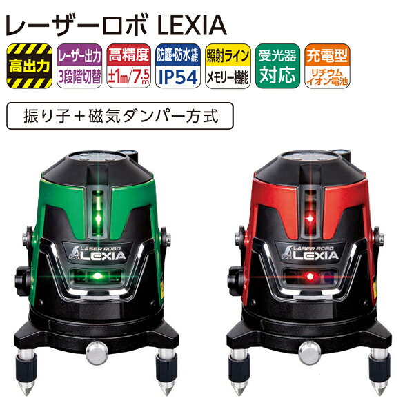 レーザー墨出し器 レーザーロボ LEXIA 31 レッド 70933 シンワ測定 レーザー 墨出...
