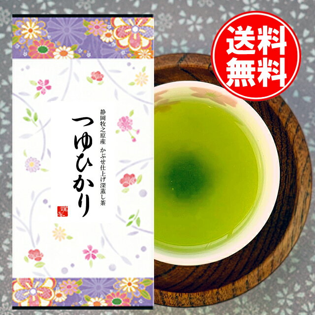 送料無料 2023年度 静岡牧之原産 かぶせ仕上げ深蒸し茶 つゆひかり100g