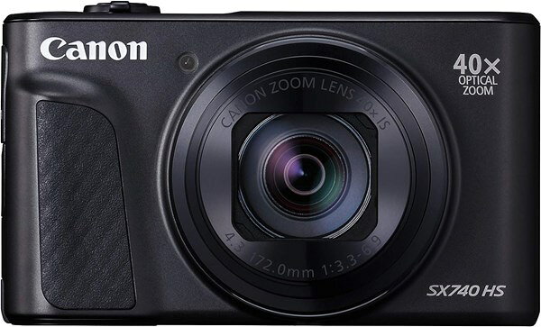 キャノン Canon コンパクトデジタルカメラ 光学40倍ズーム/4K動画/Wi-Fi対応 PowerShot SX740 HS(BK)のサムネイル