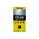 東芝 コイン形リチウム電池 1個パック CR1220EC