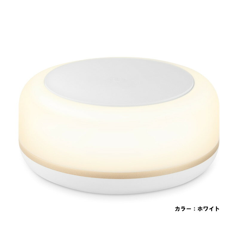 BRIDGES ブリッジズ LEDナイトライト 授乳ライト 夜間 お世話ライト タッチライト LED 白 ホワイト USB充電 シンプル 持ち運び便利 調光 調色 枕元灯 読書灯 卓上 寝室 コードレス 充電式 明るい インテリア照明 BNL01W - 2