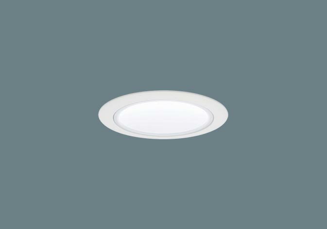 【法人様限定】パナソニック　XND1007WCK RY9　LEDダウンライト 高演色 ビーム角80度 拡散 調光 埋込穴φ75 温白色【NDN28067WK + NNK10001N RY9】