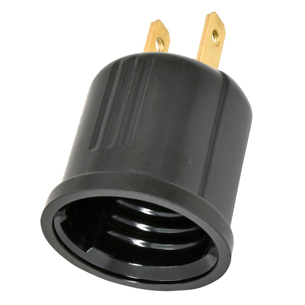 オーム電機　HS-LEIB01　ソケット変換コンセントアダプター E26用 [品番]00-7054