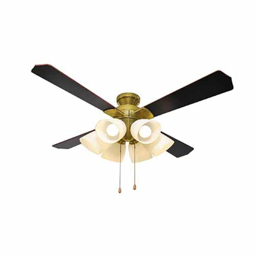 【法人様限定】東京メタル シーリングファン プルスイッチ式　LED電球60W×6灯 QJ-46AB6LE6