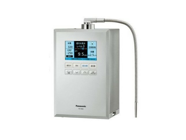パナソニック 還元水素水生成器 フルカラー液晶 ハイエンドモデル シルバー TK-HS92