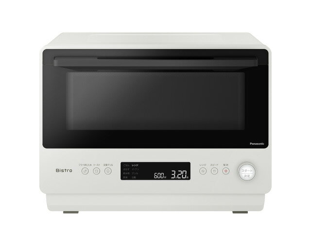 オーブンレンジ パナソニック ビストロ Bistro 高性能＆シンプルデザイン お急ぎあたためスピード機能 定番グリルボタン搭載 W オフホワイト オーブンレンジ NE-BS5C