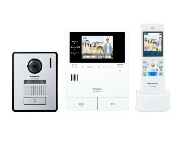 ドアホン パナソニック 用件確認機能 自動あんしん応答 置き配依頼機能 外にも火災警報 録音 録画 ワイ..