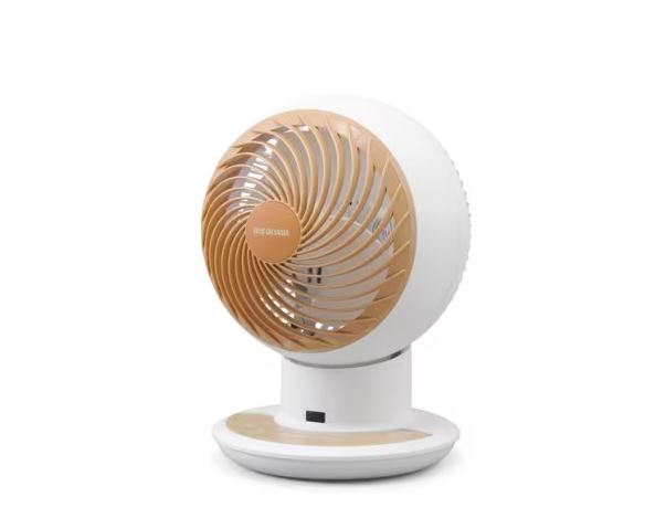 サーキュレーター アイリスオーヤマ IRIS OHYAMA 上下左右自動首振り リズム風 リモコン付き 衣類乾燥モード 風量10段階 24畳 サーキュレーターアイ DC JET 15cm インテリアモデル PCF-SDCC15T-W ホワイト