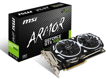 【お取寄せ商品】MSI GEFORCE GTX1060 ARMOR 6G OCV1