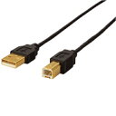 yAEgbgzy[։z AUS15BK obt@[ USB 2.0 ɍ P[u (A to B) 1.5m ubN