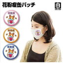 【3個セット】花粉症 缶 バッジ 日用品 送料無料 ※北海道、沖縄県、離島を除く 【ロジ発送】