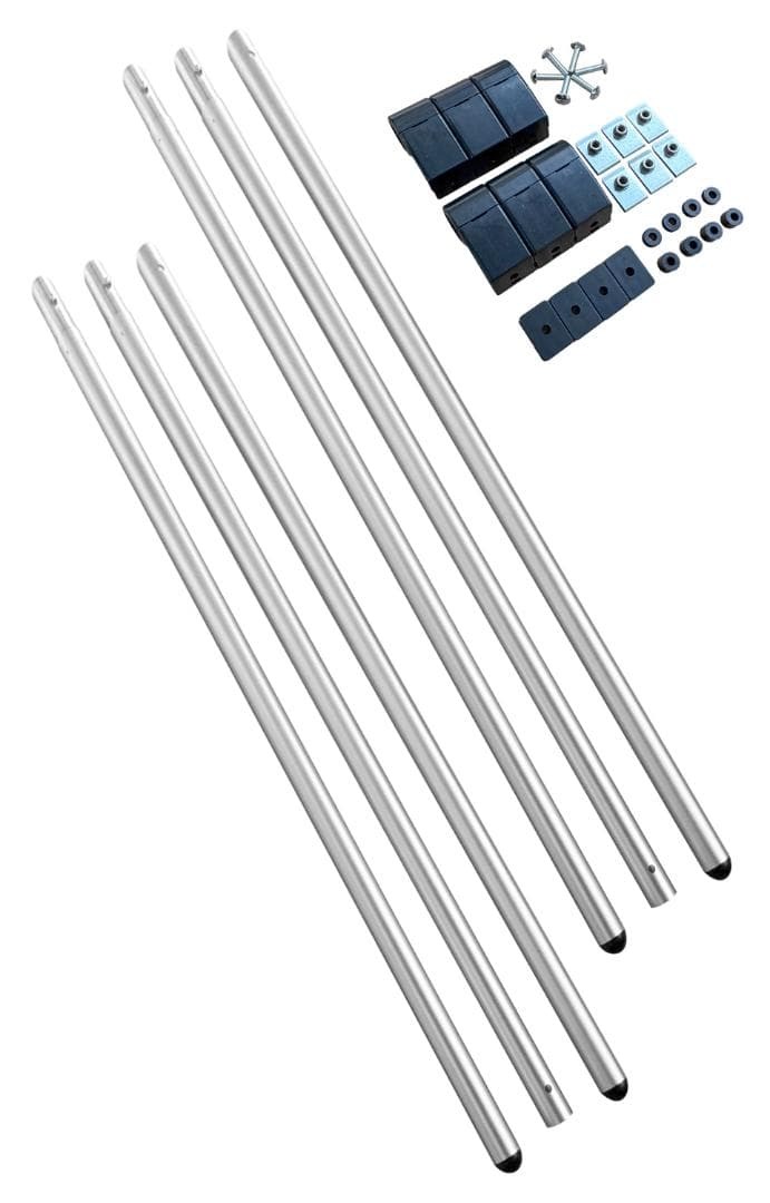 車内サイドバー 収納用サイドバー 収納スペース ハイエース キャラバン 用 左右セット 約220cm 送料無..