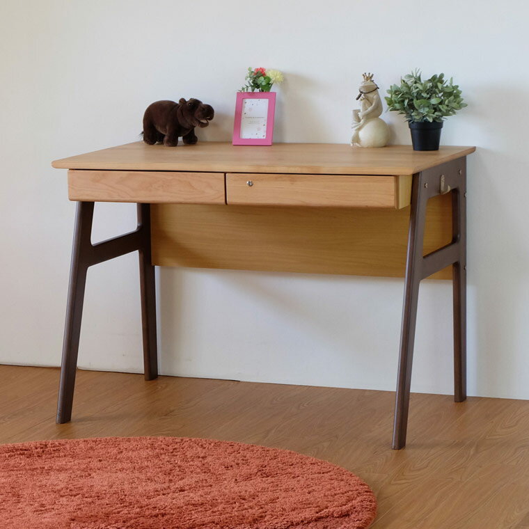 【4/9 20時からP最大24倍!】新生活 学習机 学習デスク 3点セット 机 デスク ワゴン デスクワゴン キャスター付き 3段 ブックスタンド 卓上 木製 本棚 鍵付き 北欧 シンプル 入学祝い 【SET】ECRU DESK + WA + UWA 3SET エクリュ ISSEIKI 101-00531