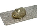 ひんやりクールペットマット(ペットベッド) 20cm×40cm 桜色系御影石磨き仕上げ(4)