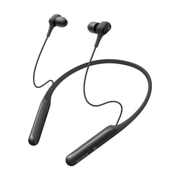 Bluetooth イヤホン SONY ソニー WI-C600N BM【ブラック】 iPhone ワイヤレス イヤフォン 【1年保証】【送料無料】