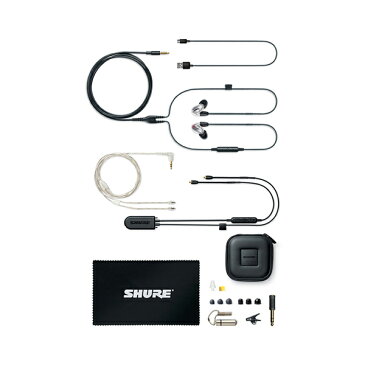 【新パッケージ】 高音質 イヤホン イヤフォン SHURE シュア SE846-CL+BT2-A 【送料無料】【2年保証】