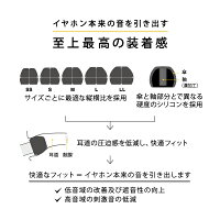 【ご予約受付中】finalファイナルイヤホン用イヤピースEタイプBLACKALLサイズ各1ペア【FI-EPEBLBL2A4】【3月28日発売予定】