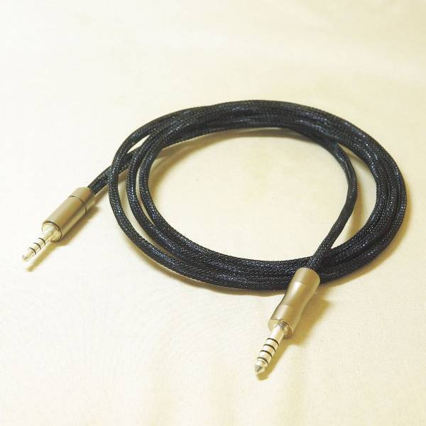 Bispa ビスパ ＜趣/幸-Omomuki/Sachi MDR-1A用3.5mm4極プラグ（M1ST対応）→4.4mm5極プラグ＞BSP-MDR1A-SDUSM5 オーディオケーブル