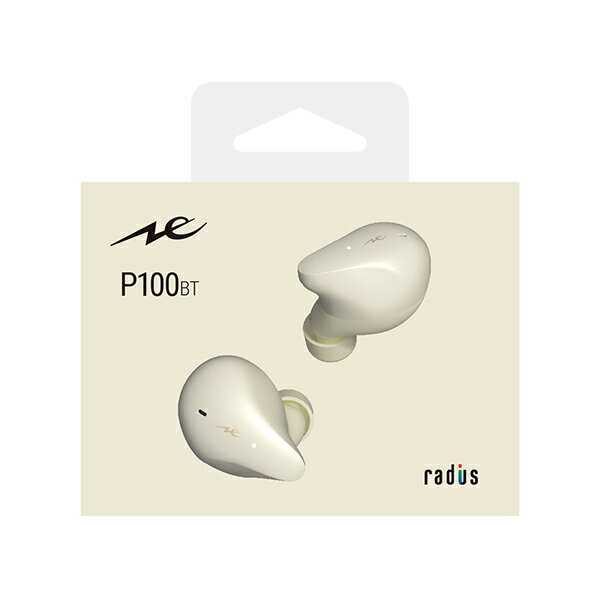 【 マラソン期間ポイント10倍！要エントリー&マラソン限定】ワイヤレスイヤホン radius HP-P100BTW ホワイト ワイヤレス イヤホン Bluetooth ノイズキャンセリング ノイズキャンセル ラディウス ゲーミング 低遅延 外音取り込み 【グループA】 e-earphone-10032281 eイヤホン楽天市場店 サンプル画像3