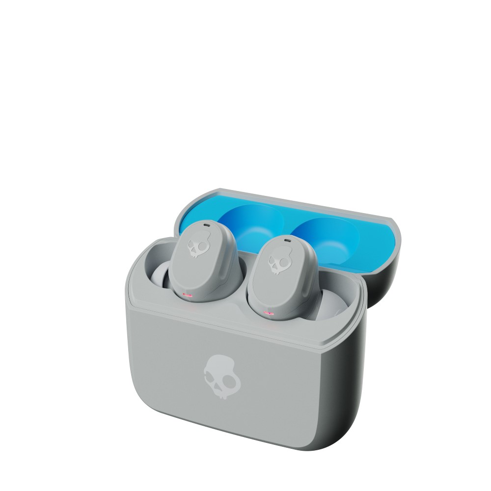 Skullcandy スカルキャンディー Mod light grey 【S2FYWーP751】 ワイヤレスイヤホン Bluetooth 外音取り込み Tile タイル マルチポイント 【送料無料】