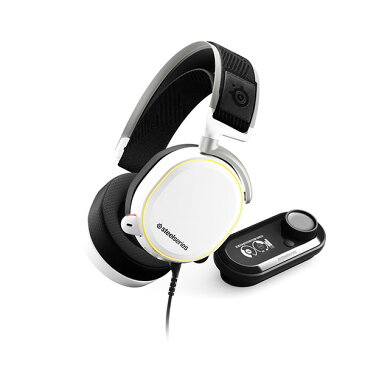 ゲーミングヘッドセット SteelSeries スティールシリーズ Arctis Pro + Game DAC White【送料無料】 ハイレゾ対応 高音質 ヘッドフォン PC/PS4対応ワイヤレスヘッドセット 【1年保証】