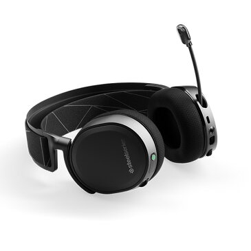 ゲーミングヘッドセット SteelSeries スティールシリーズ Arctis 7 Black (2019 Edition) 【送料無料】 PC/PS4/iPhone/スマートフォン対応 【1年保証】