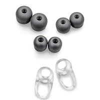 Plantronics(プラントロニクス)BackBeatGO2用イヤーチップセット(黒S,M,L,スタビライザー)イヤホンヘッドホンヘッドホンアンプかわいいおしゃれiPhoneワイヤレスBluetooth高音質おすすめ女子プレゼント