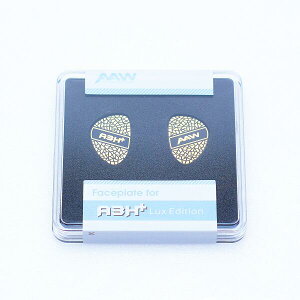 AAW エーエーダブル Golden Mesh faceplate for A3H+ Lux Edition 有線 イヤホン アクセサリー オーディオアクセサリー格安セール