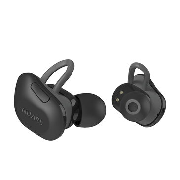【ポイント10倍】 【在庫限り】 トゥルーワイヤレス イヤホン Bluetooth NUARL ヌアール NT01 マットブラック 【NT01-MB】 高音質 左右分離型 完全ワイヤレスイヤホン イヤフォン 【送料無料】【1年保証】