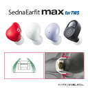 【完全ワイヤレスイヤホン向け/Lサイズ】AZLA SednaEarfit MAX for TWS Lサイズ2ペア アズラ 新感覚 究極の低刺激フィット 抗菌 疲れにくい イヤーピース イヤーチップ 国内正規品 3