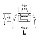 【完全ワイヤレスイヤホン向け/Lサイズ】AZLA SednaEarfit MAX for TWS Lサイズ2ペア アズラ 新感覚 究極の低刺激フィット 抗菌 疲れにくい イヤーピース イヤーチップ 国内正規品 2