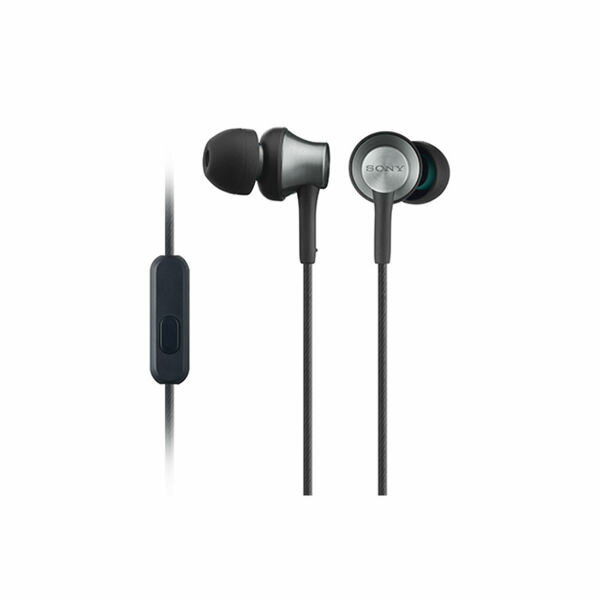 SONY ソニー MDR-EX650APBQ ブラスブラック 有線イヤホン 有線 スマホ対応 リモコン付き カナル型 イヤホン イヤフォン iPhone/Android/PC  